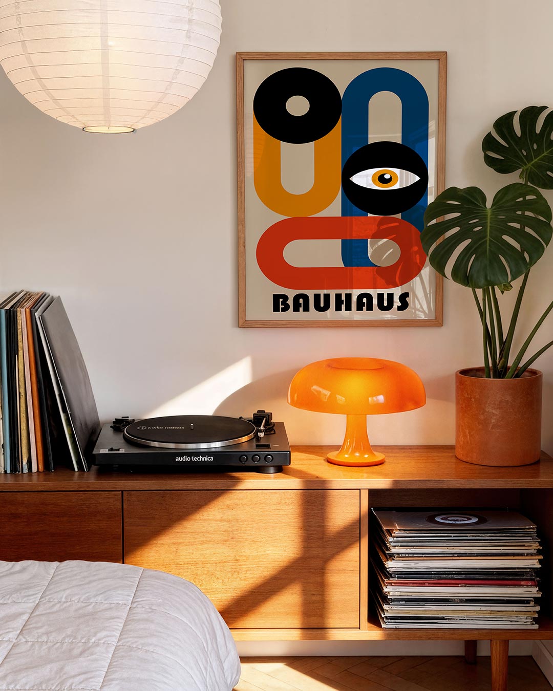 Vormen en kleurvlakken Poster