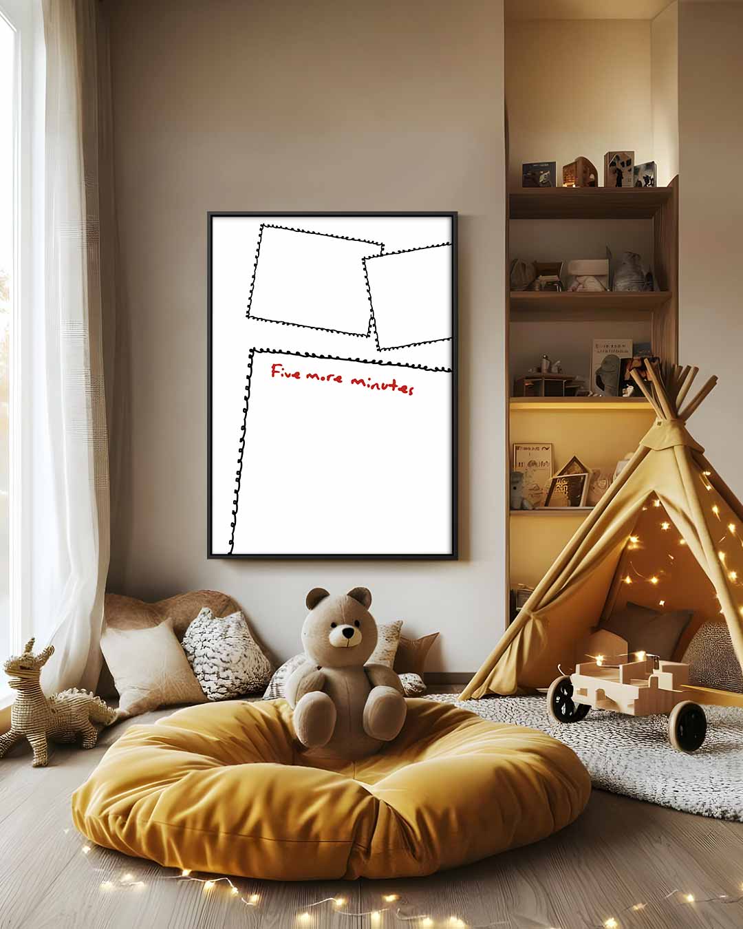 Vijf Extra Minuten Kunstwerk-canvas-dibond-plexiglas-wanddecoratie-WallArtistic