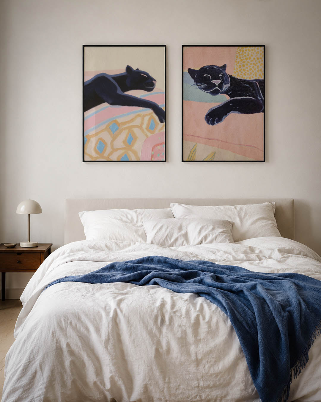 Dromerige panter Posterset