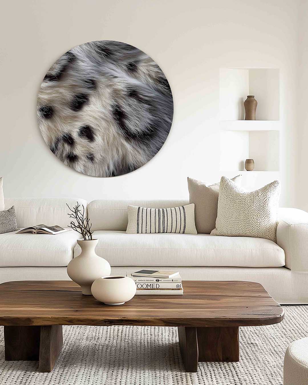 Dierenprint Muurcirkel