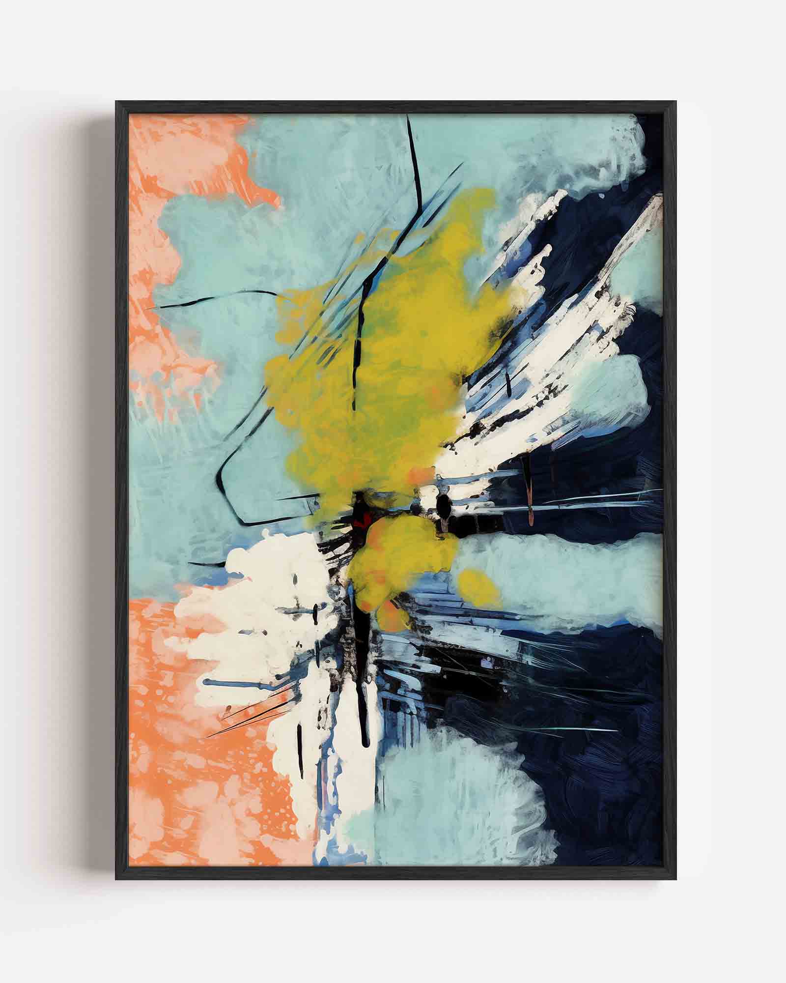 Abstracte vormen Poster