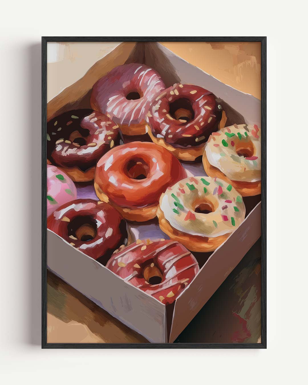 Verrukkelijke Donut-Droom Poster