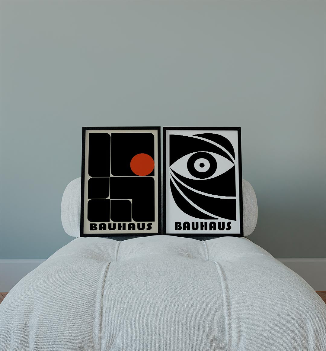 Vormen en vlakken Posterset