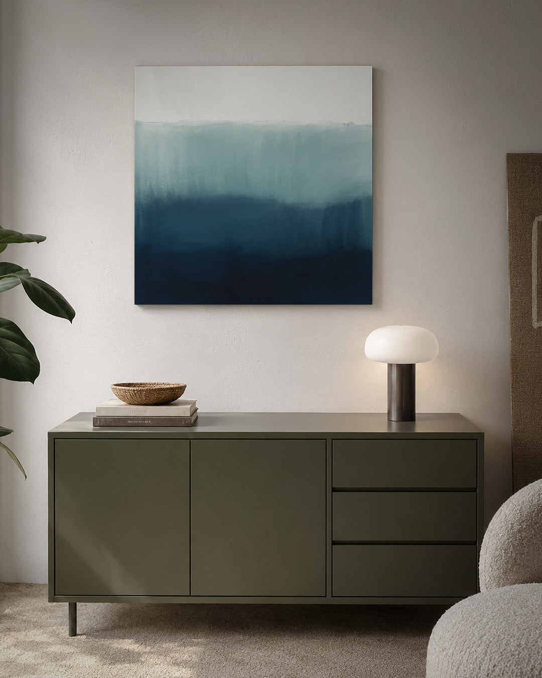 Vloeiende kleurovergangen Kunstwerk