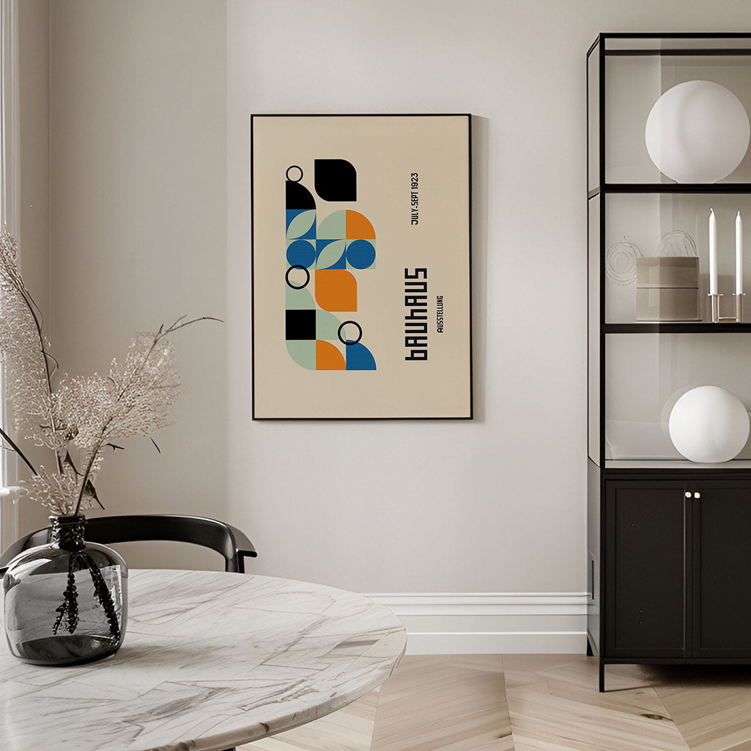 Vormen en vlakken Poster