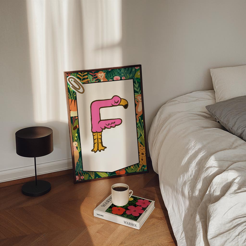 Jungle Alfabet Poster