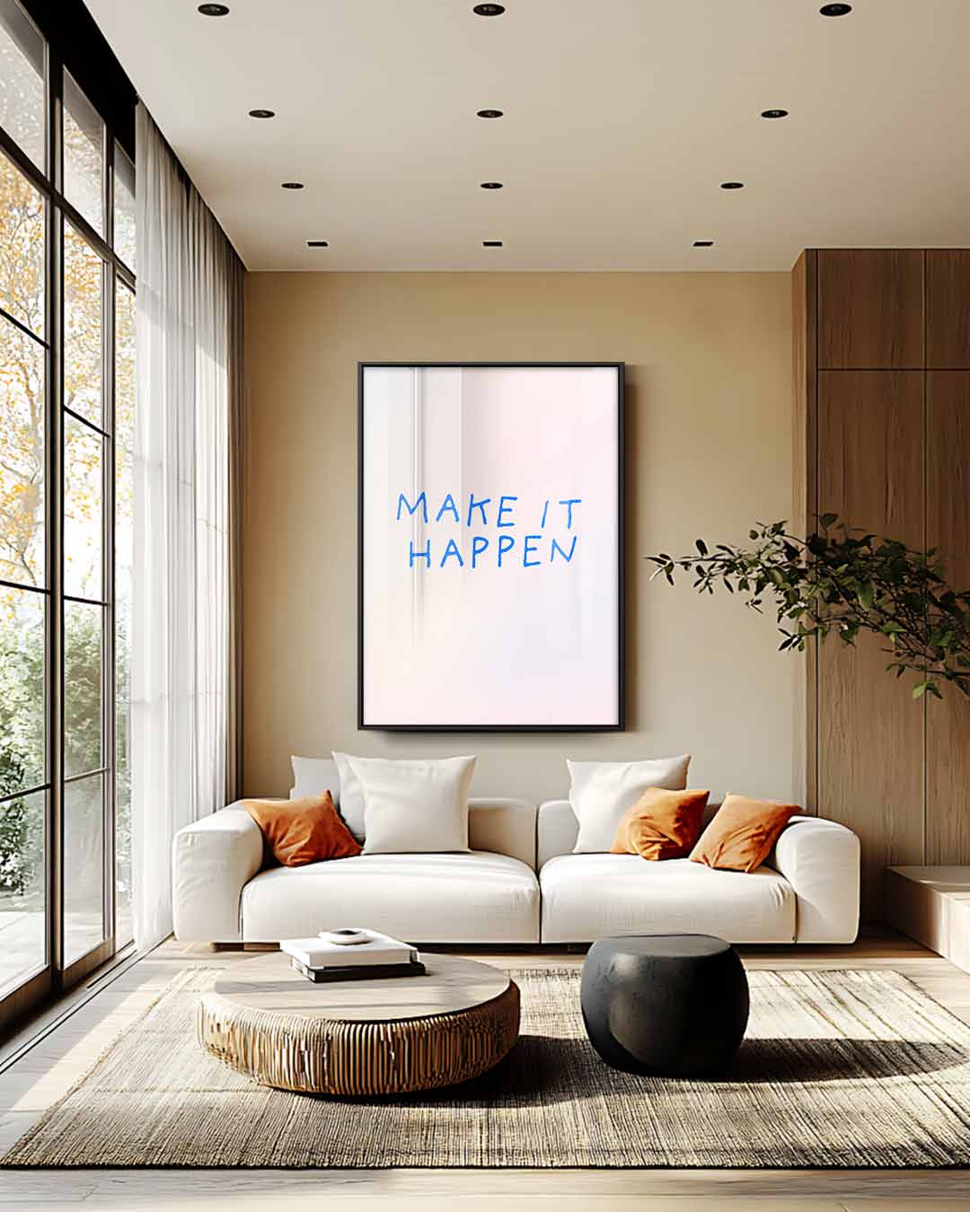 Positieve Boost Wandposter Kunstwerk-canvas-dibond-plexiglas-wanddecoratie-WallArtistic