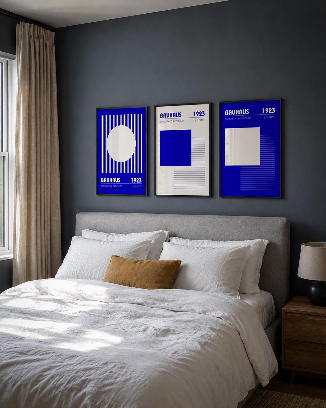 Lijnen en cirkel Posterset