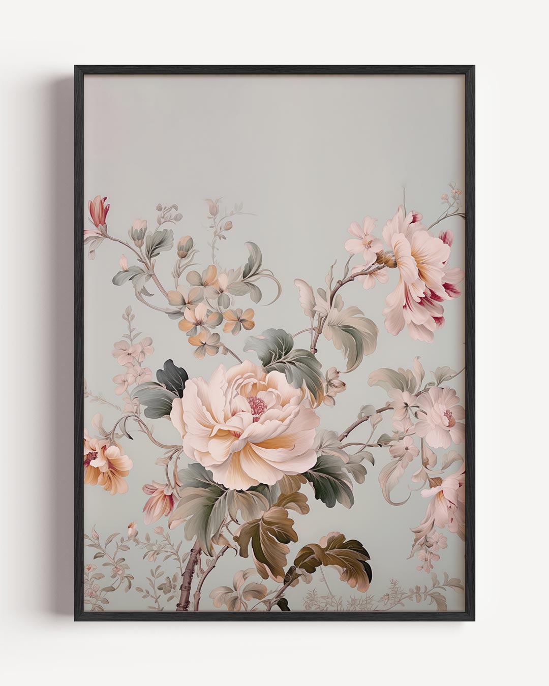 Elegante Bloemenpracht Poster-WallArtistic