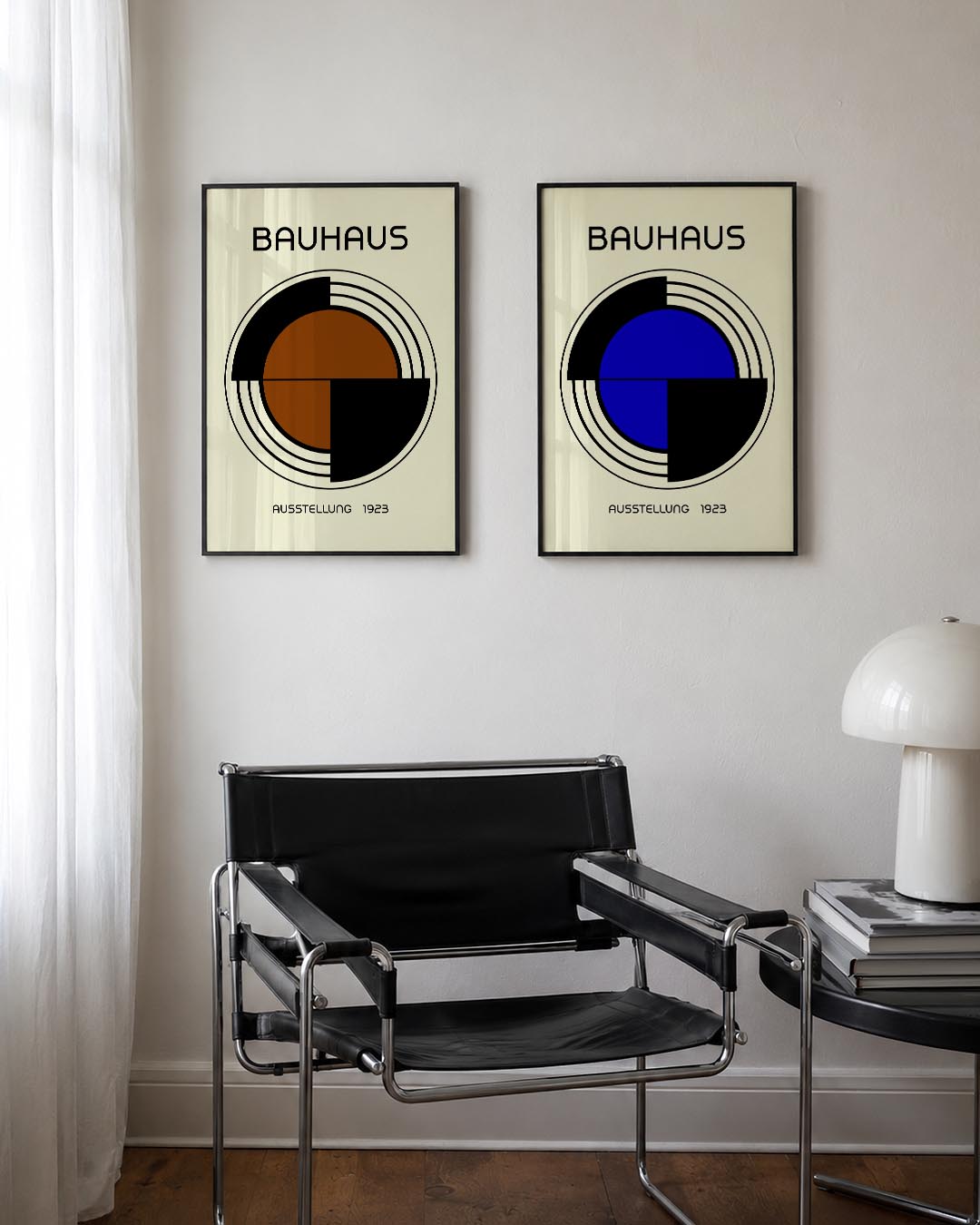 Cirkel en lijnen Posterset