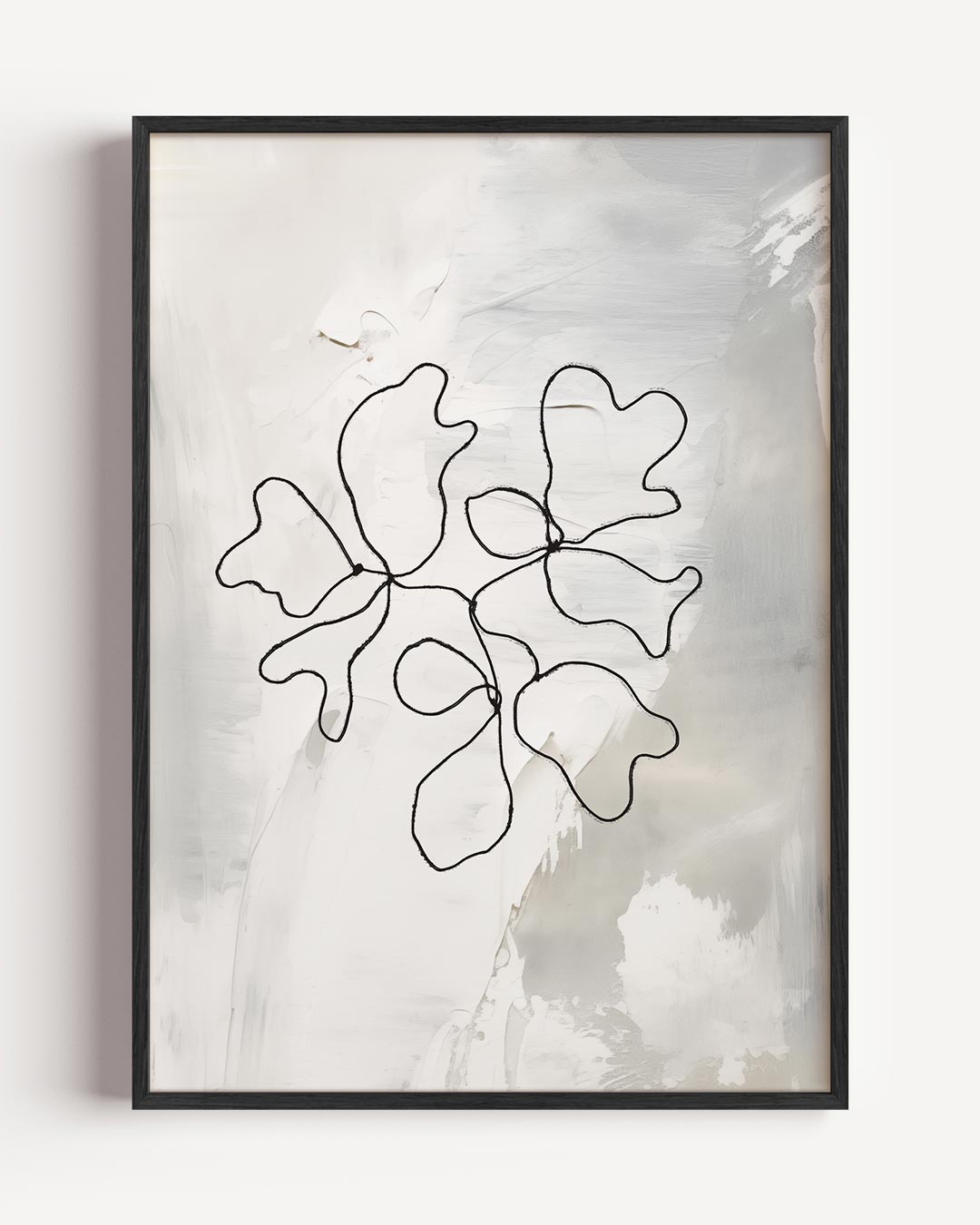Minimalistische Bloemenposter-WallArtistic