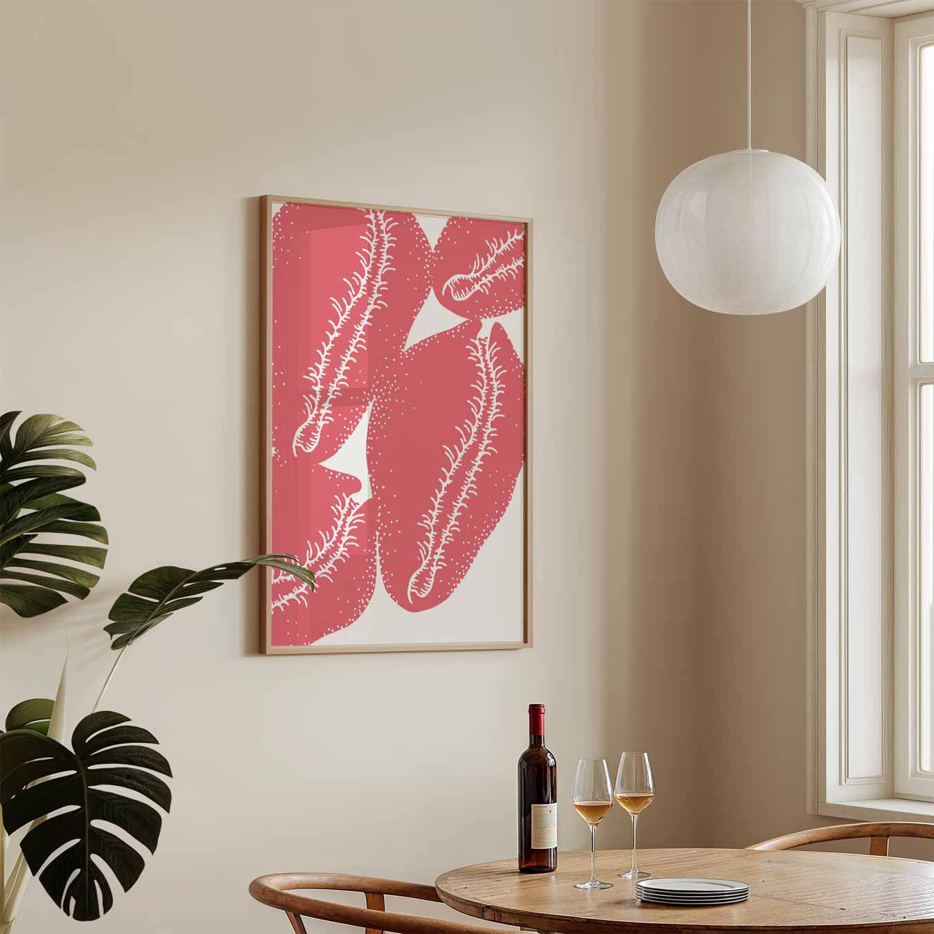 Bloeiende Flora Kunstposter
