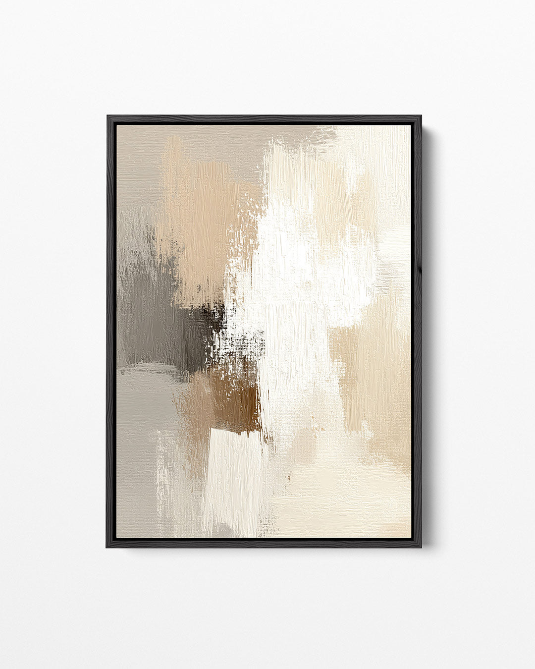 Zachte kleuren compositie Kunstwerk