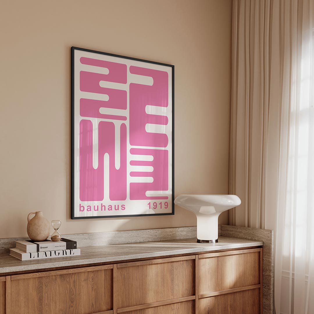 Vorm en lijnen Poster