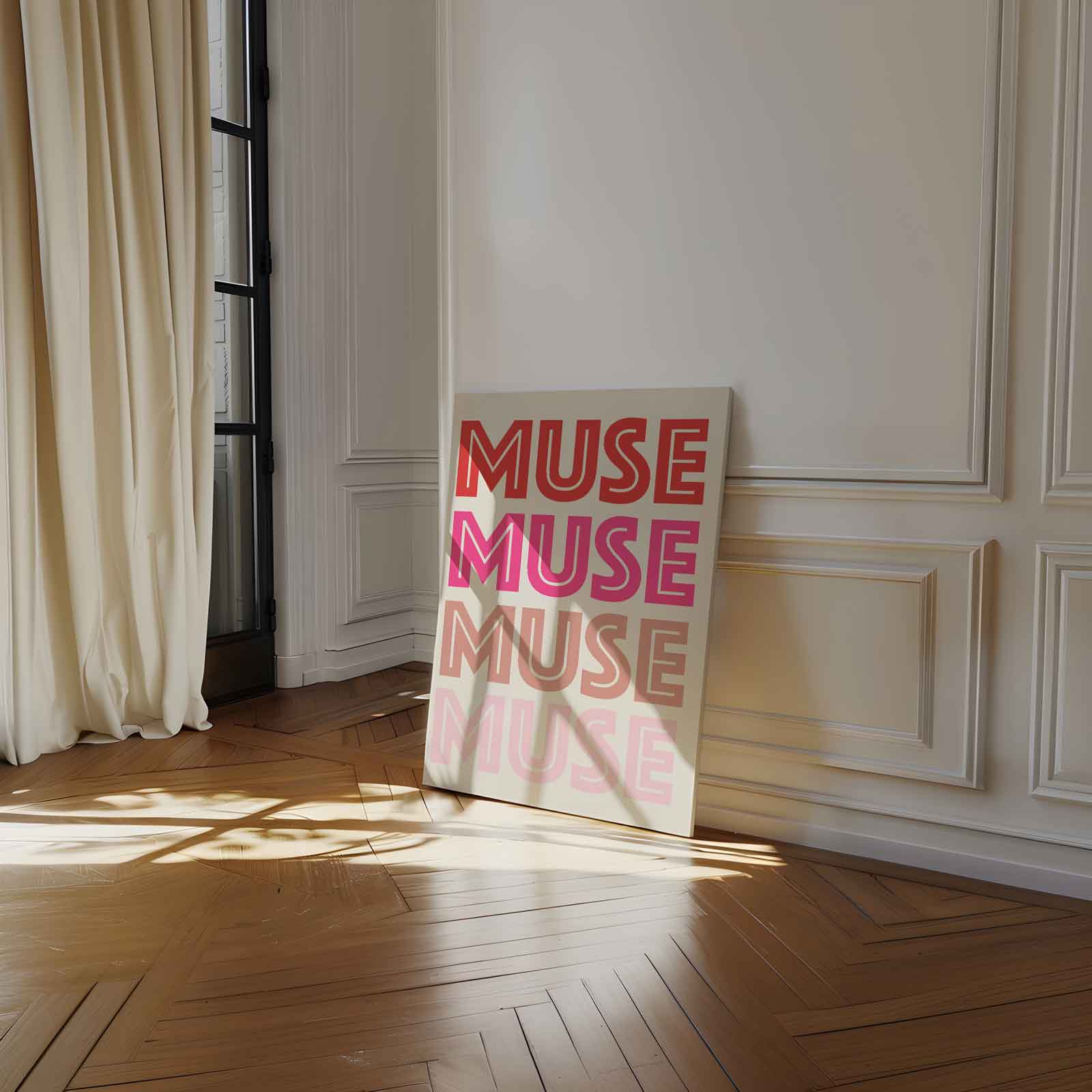 Kleurrijke Inspiratie MUSE Poster