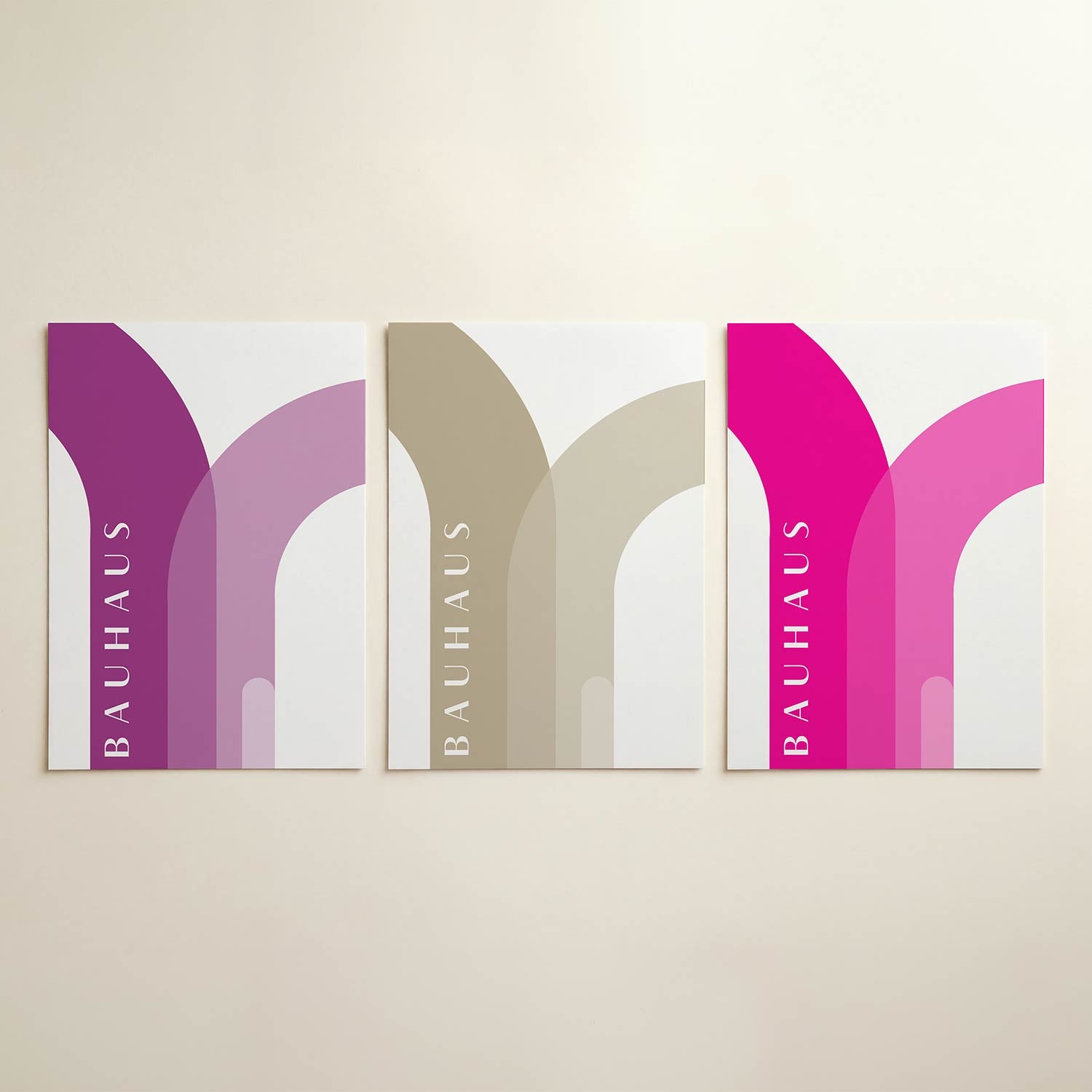 Kleur en boog Posterset