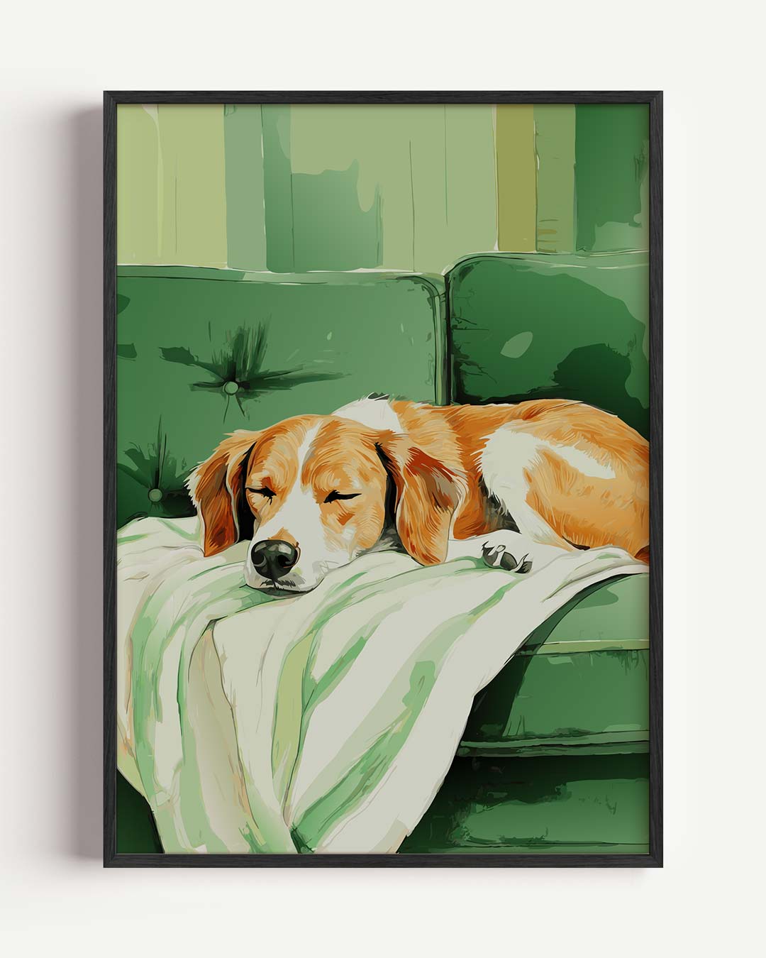 Slaapkamergezelschap: Schattige Hond Poster