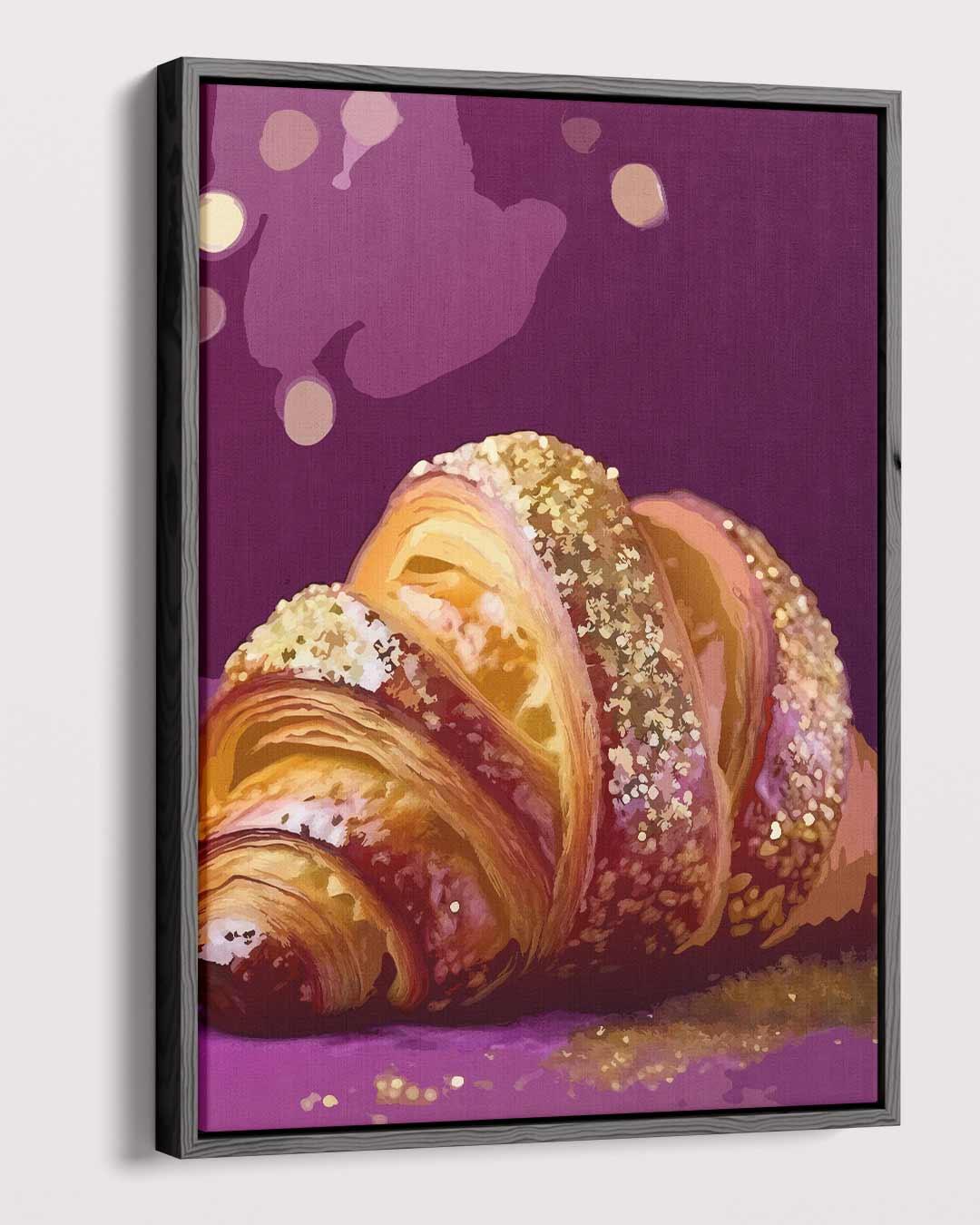Croissant Delights Kunstwerk-canvas-dibond-plexiglas-wanddecoratie-WallArtistic