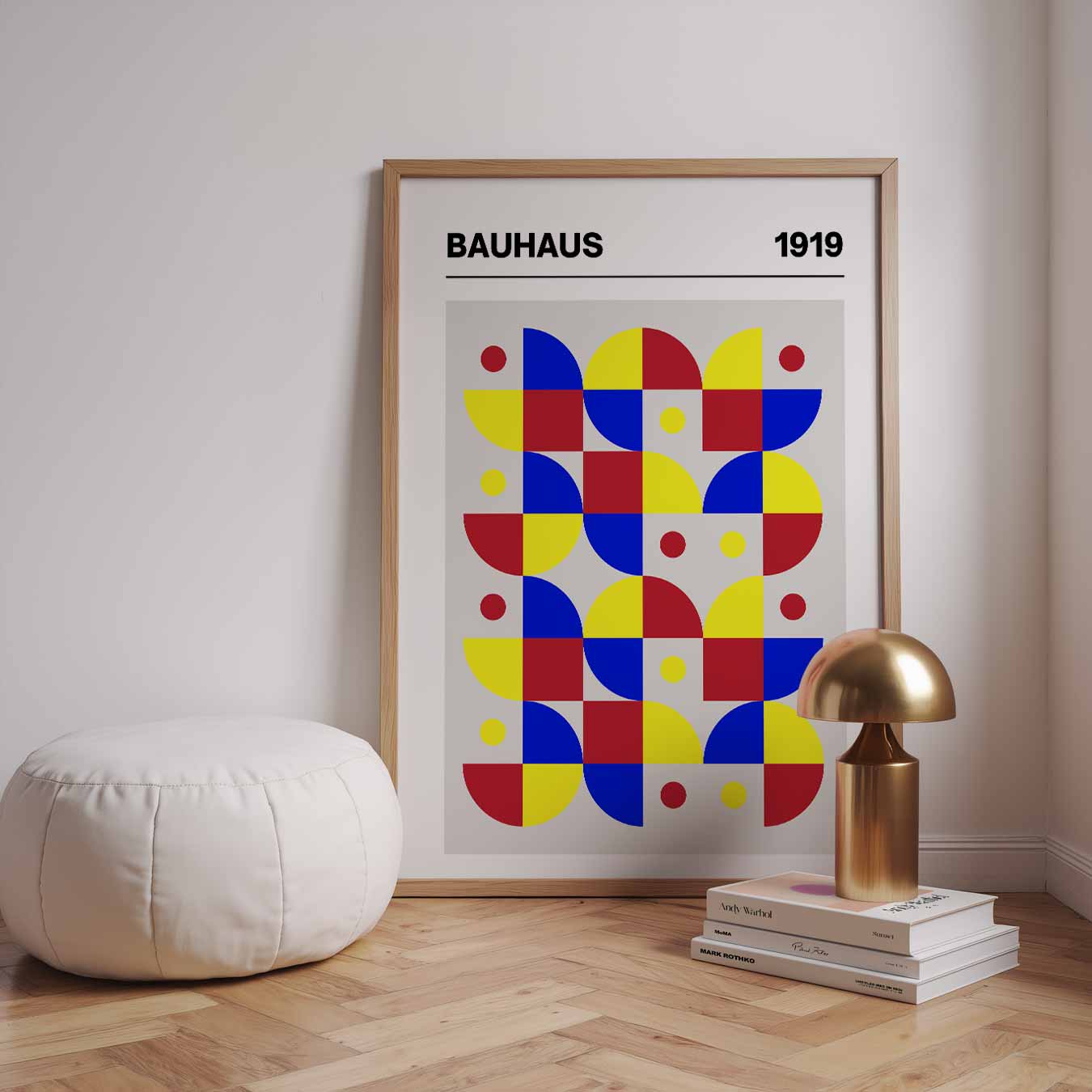 Bauhaus Geometrische Kunstposter