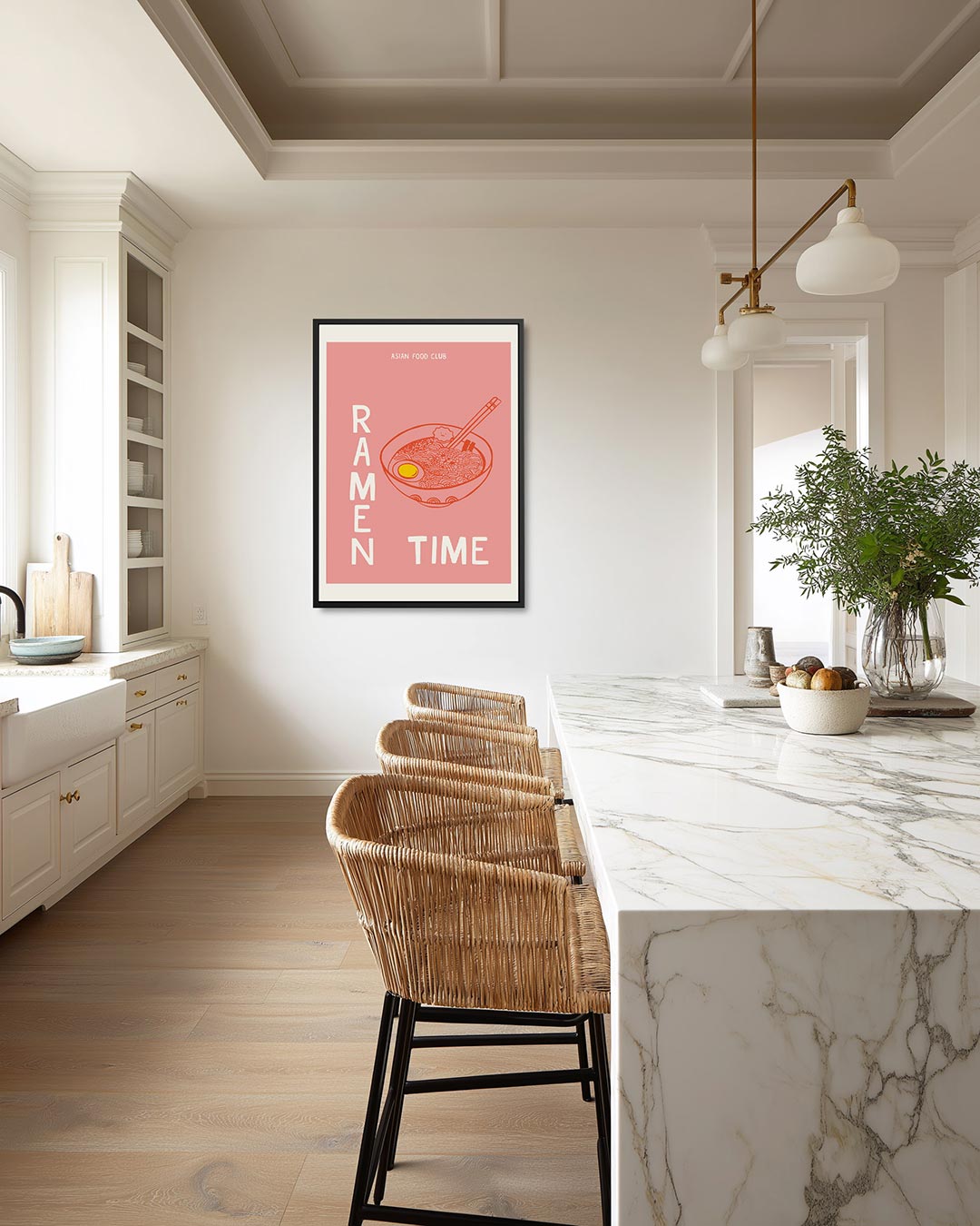 Ramen illustratie Kunstwerk