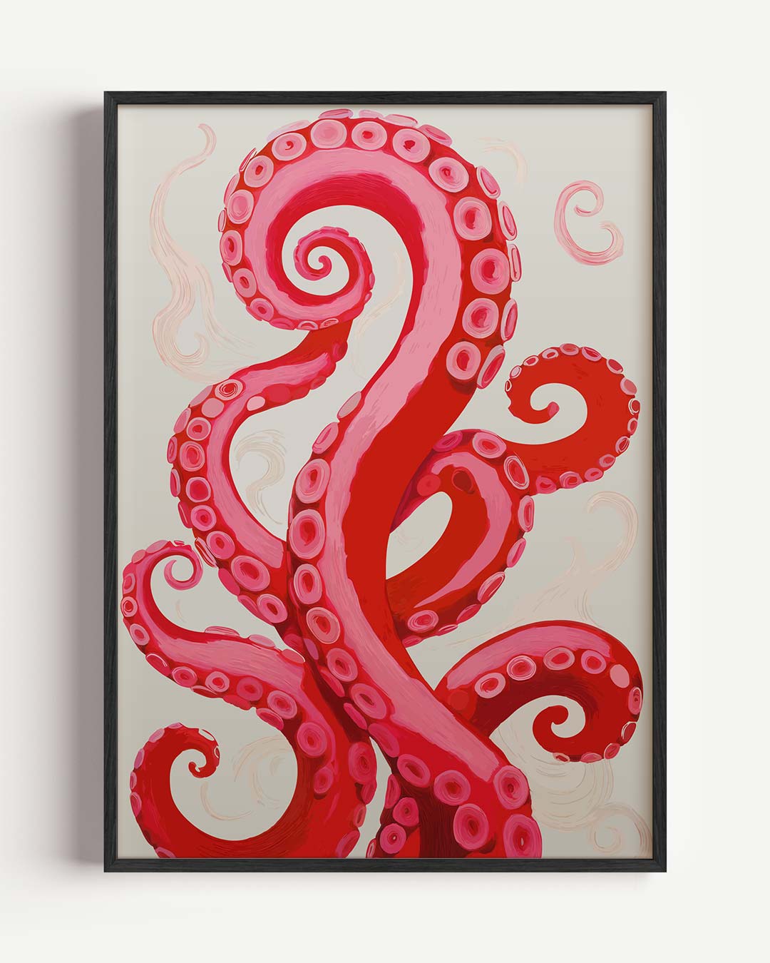 Dromerige Octopus Tentakels Poster