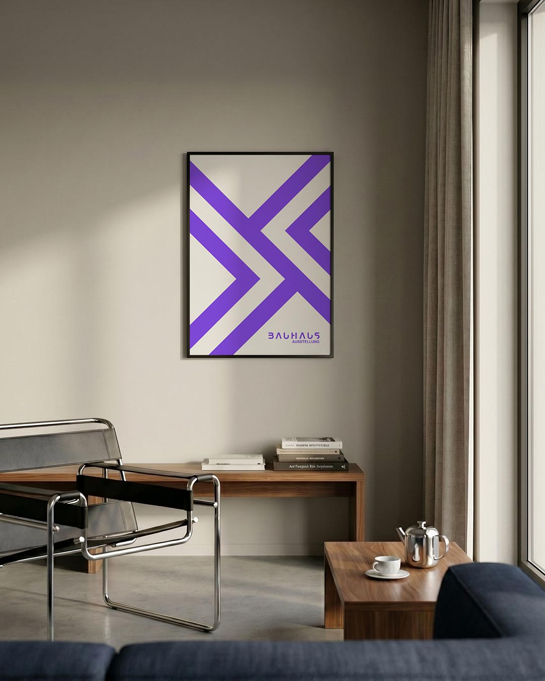 Lijnen en vlakken Poster
