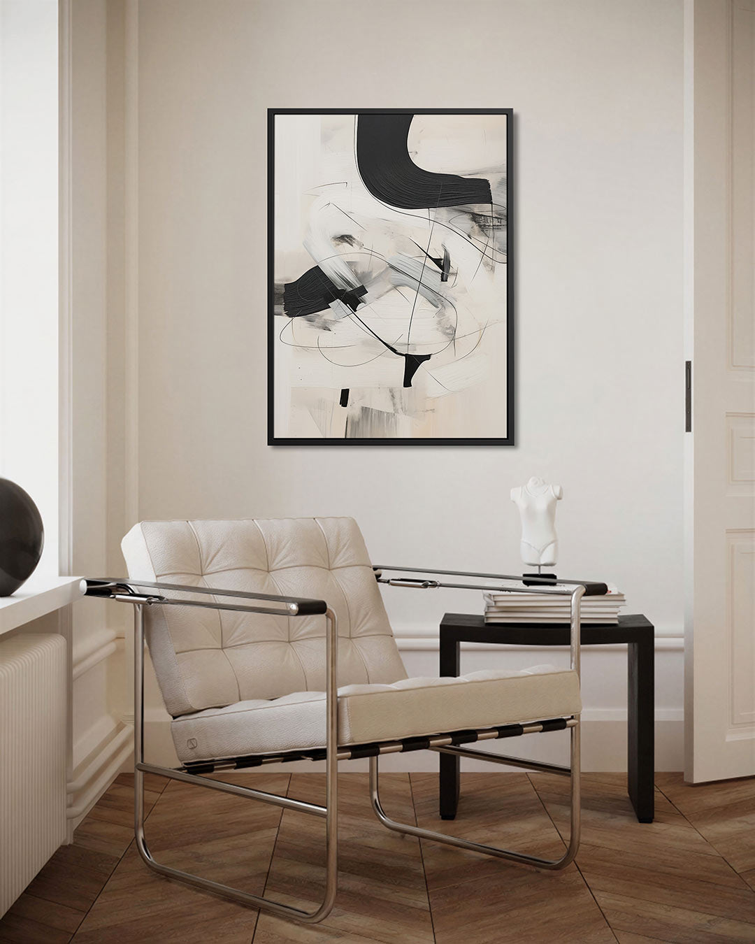 Dynamische lijnen Kunstwerk