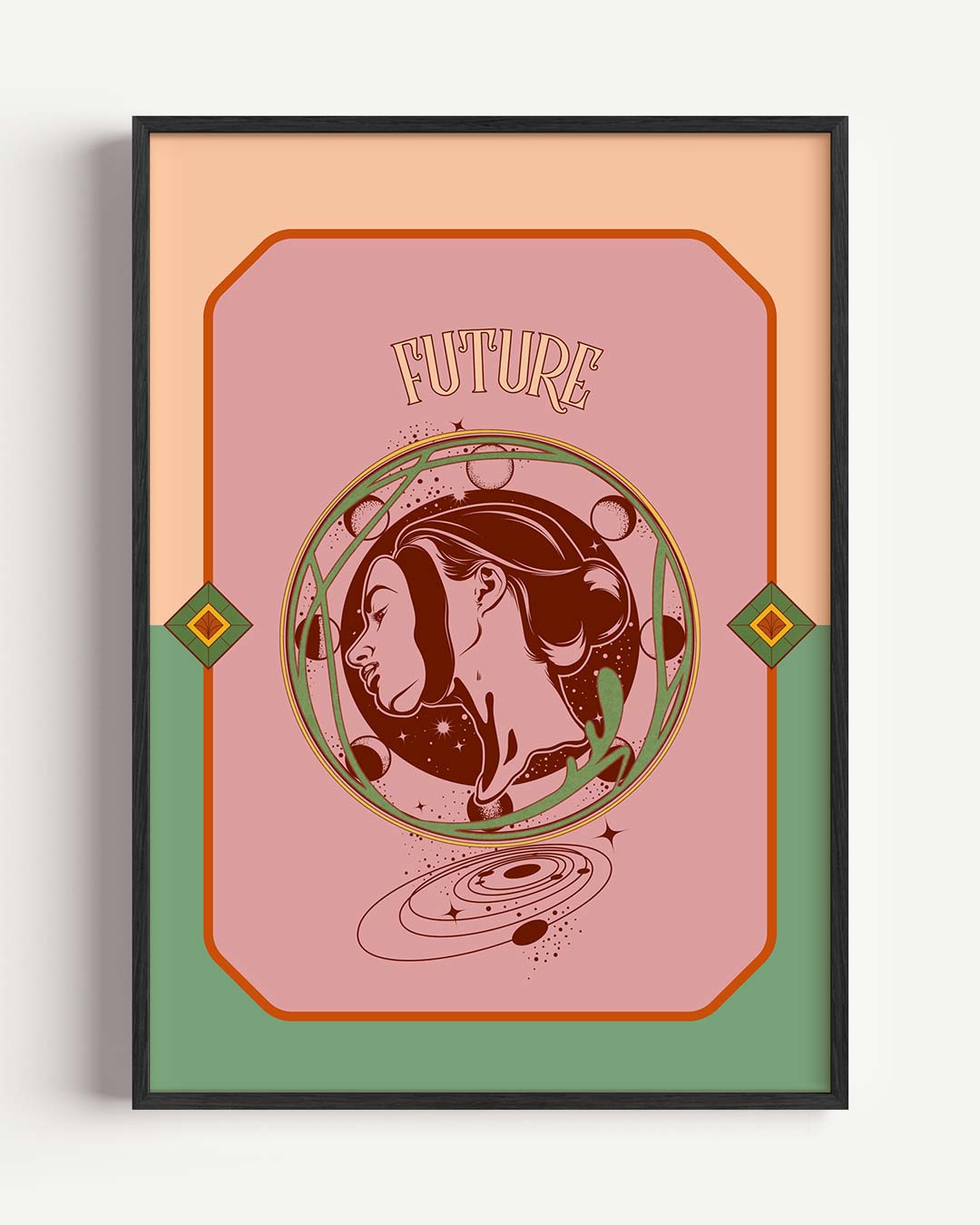 Toekomstige Vibes Poster