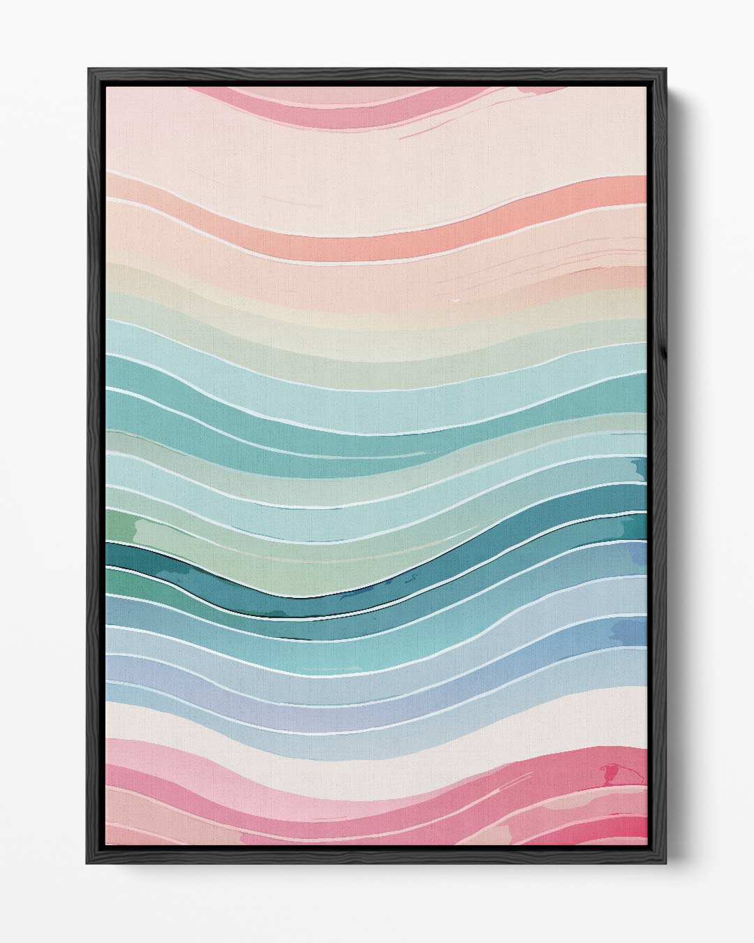 Golvende Kleurenpracht Kunstwerk-canvas-dibond-plexiglas-wanddecoratie-WallArtistic