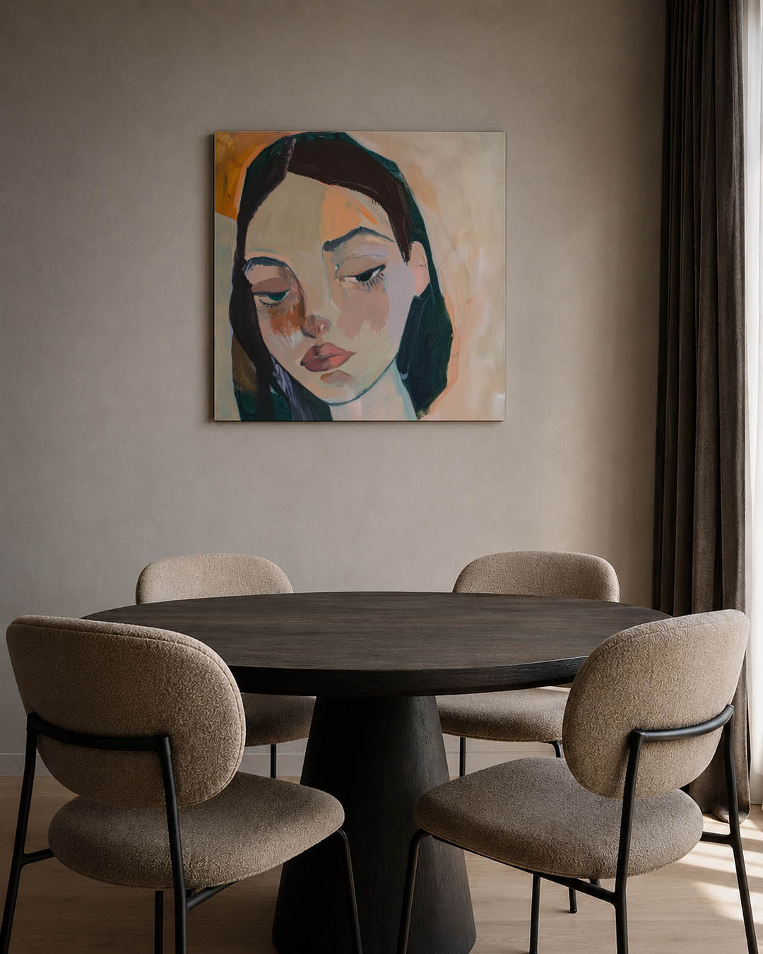 Portretstudie Kunstwerk