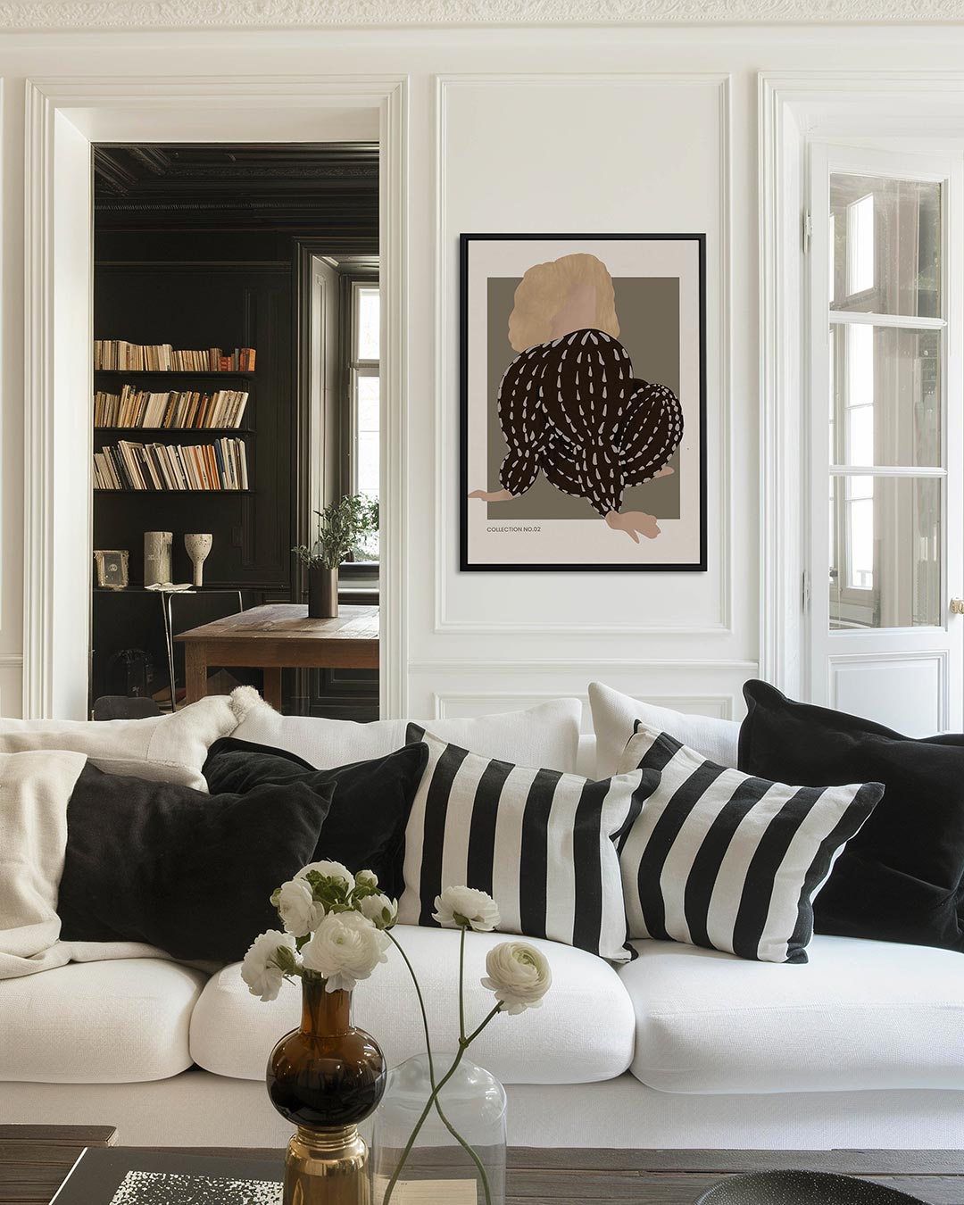 Gestileerde vormen Kunstwerk