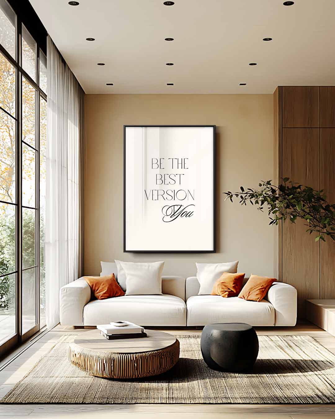 Inspirerende Typografie Motivatie Poster Kunstwerk-canvas-dibond-plexiglas-wanddecoratie-WallArtistic