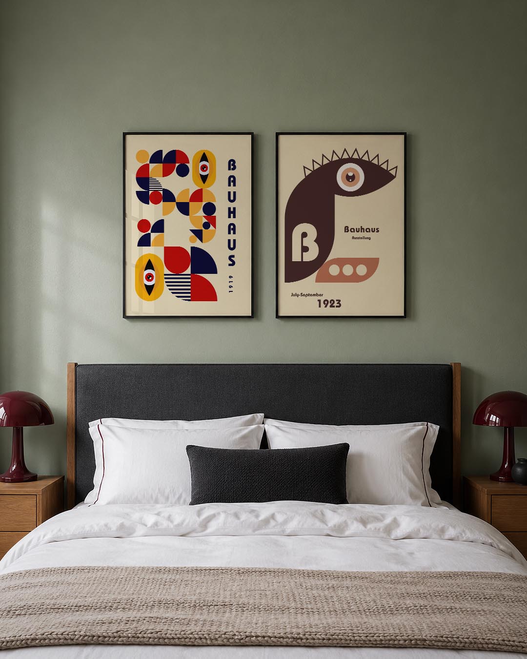 Vormenspel en kleur Posterset