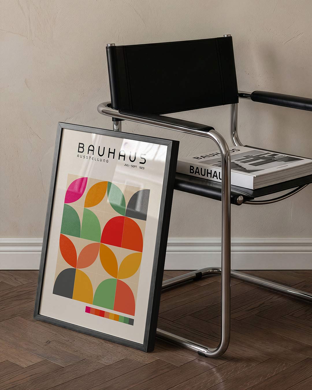 Vorm en kleurvlakken Poster