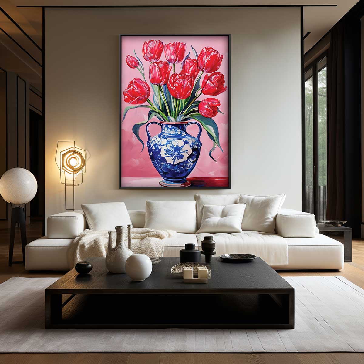 Abstract kunstwerk Kunstwerk-canvas-dibond-plexiglas-wanddecoratie-WallArtistic