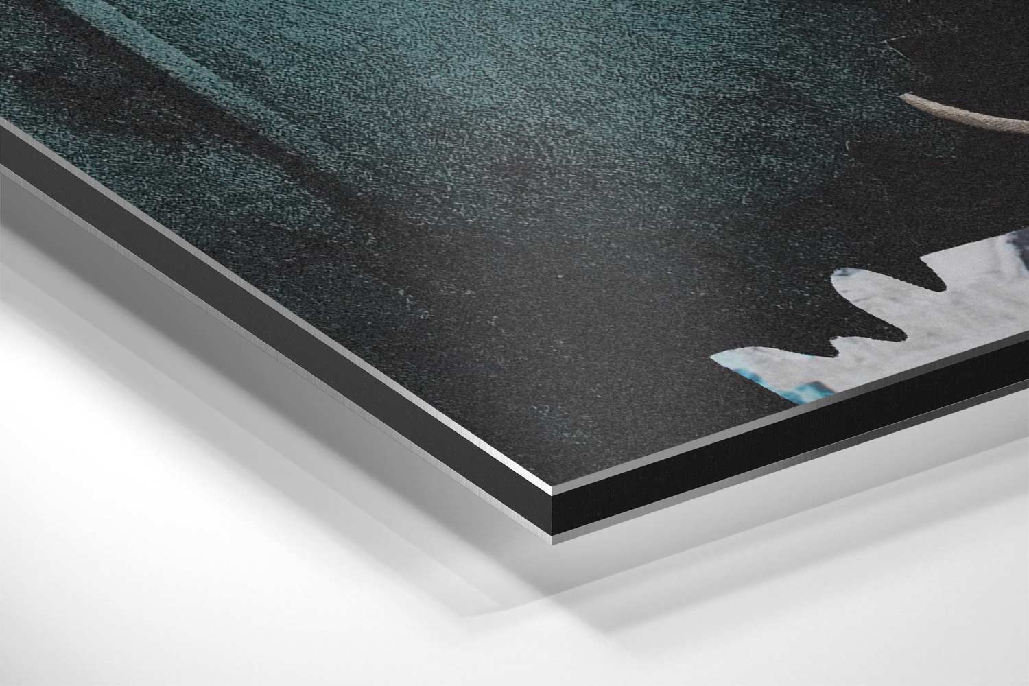 Abstracte Stadse Collage Kunstwerk-canvas-dibond-plexiglas-wanddecoratie-WallArtistic