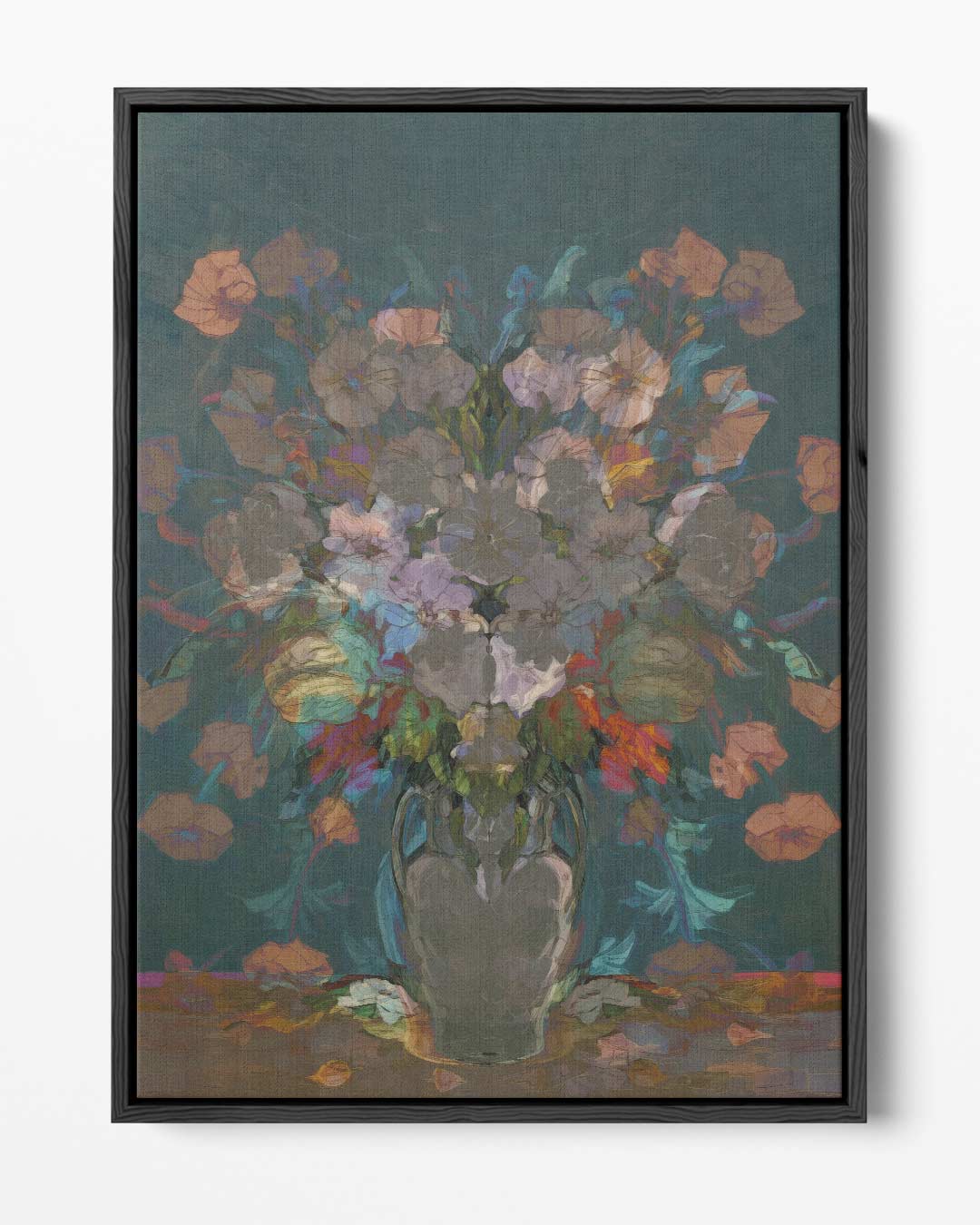Bloemrijke Overvloed Kunstwerk-canvas-dibond-plexiglas-wanddecoratie-WallArtistic