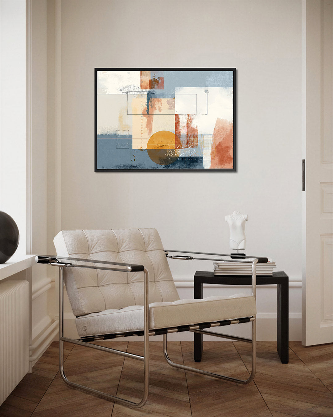 Geometrische compositie Kunstwerk