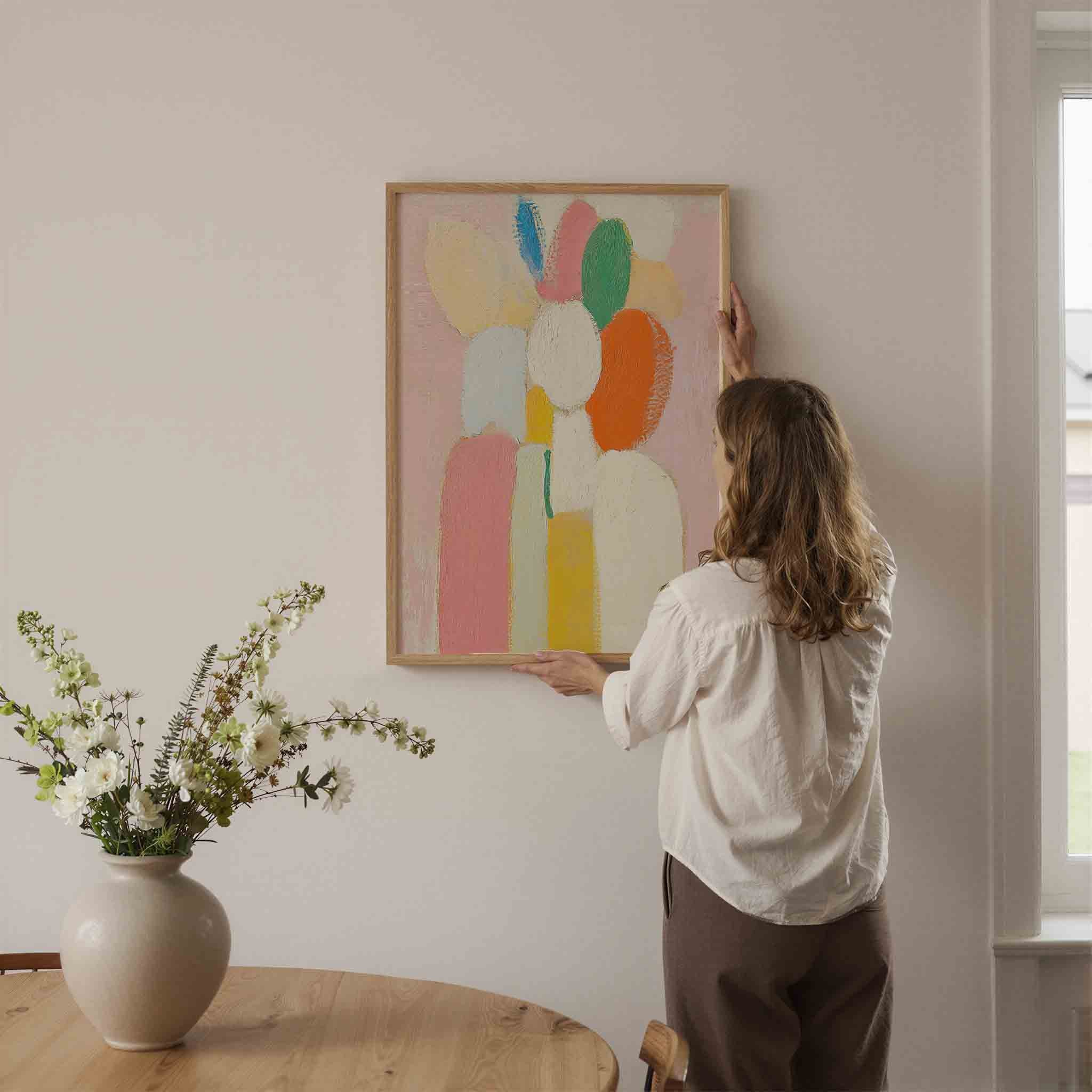 Abstracte vormen Poster