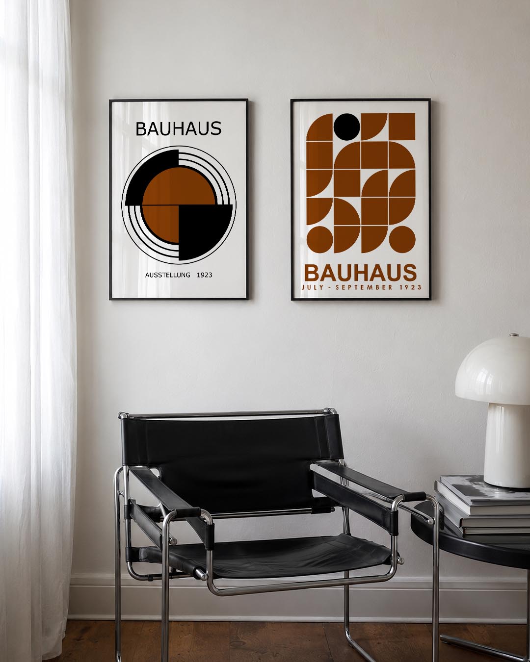 Cirkel en lijnen Posterset