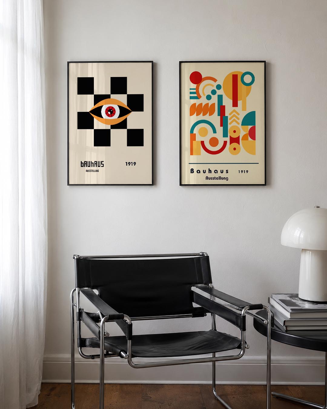 Oog en vlakken Posterset
