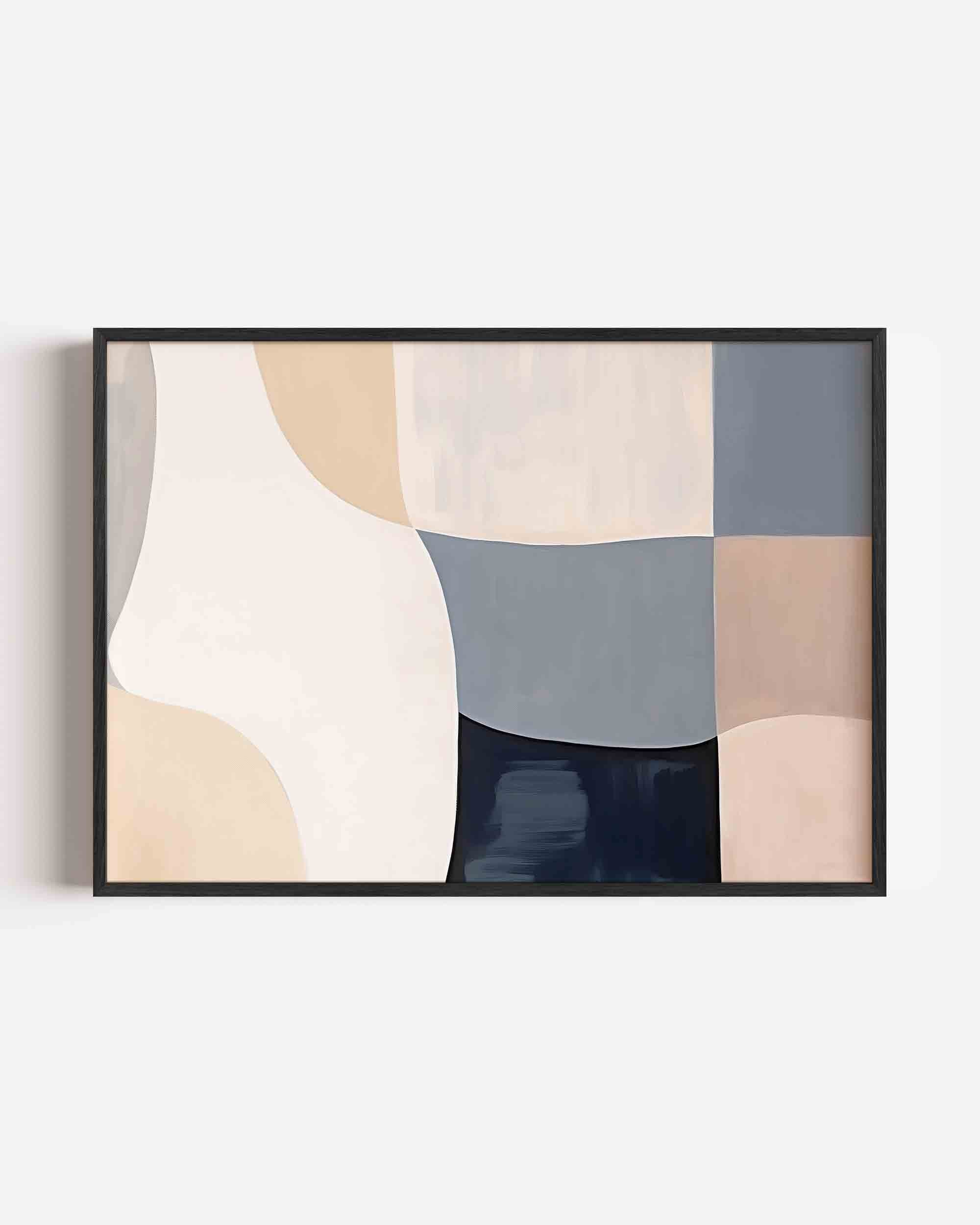 Abstracte vormen Poster