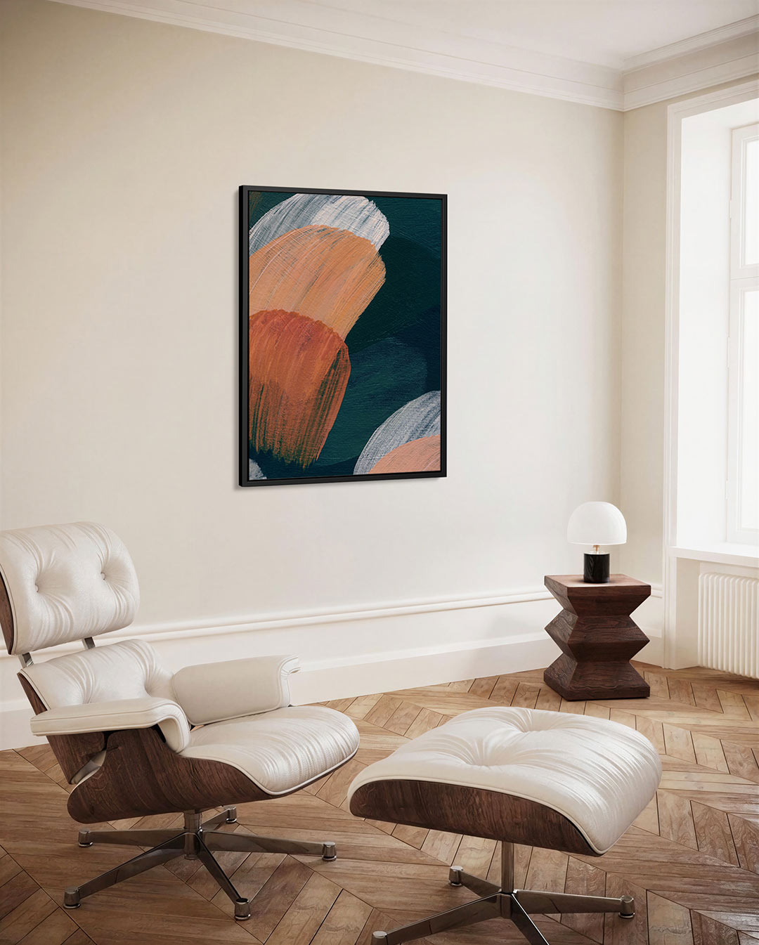 Kleurencompositie Kunstwerk