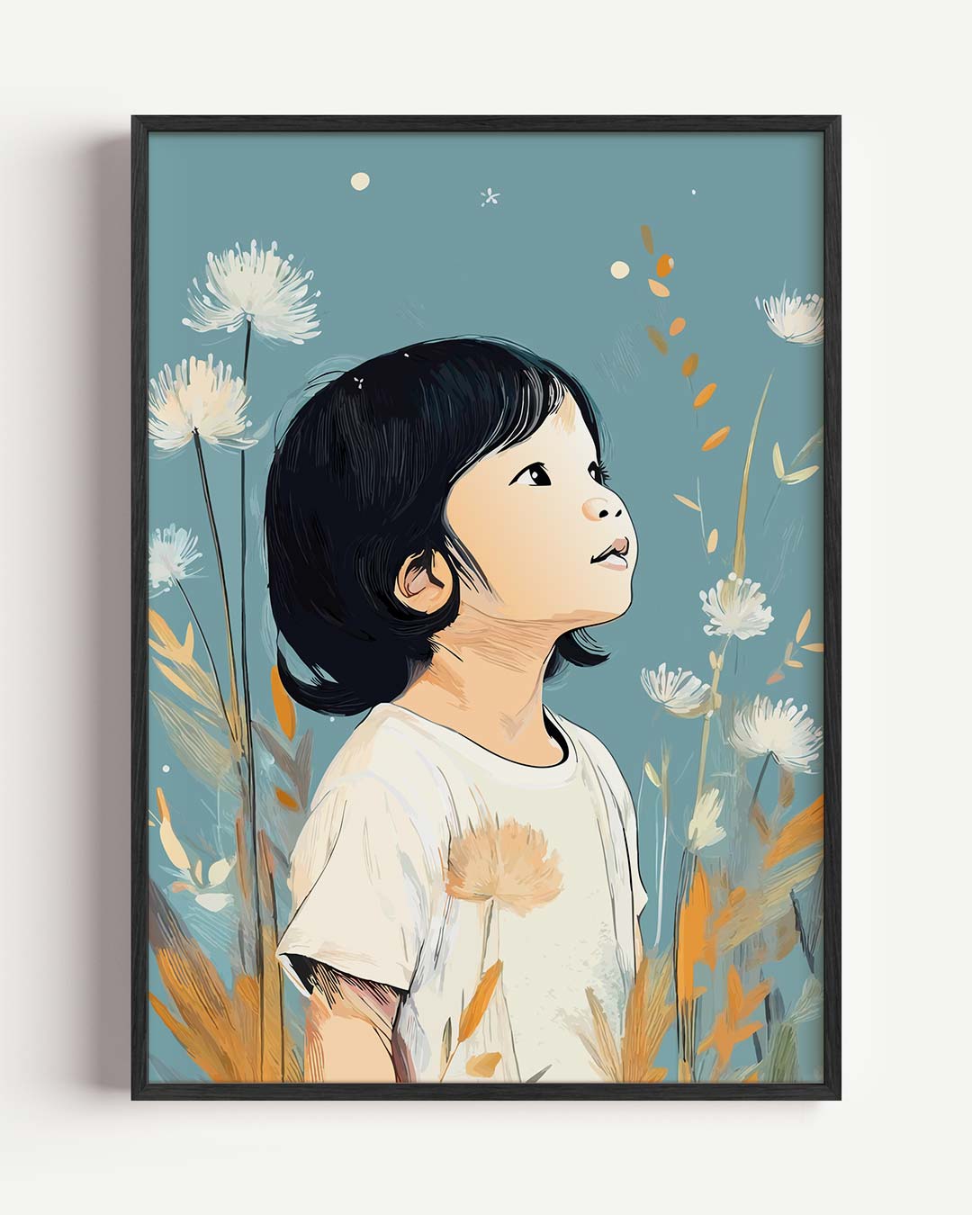 Dromerige Kinderen Poster
