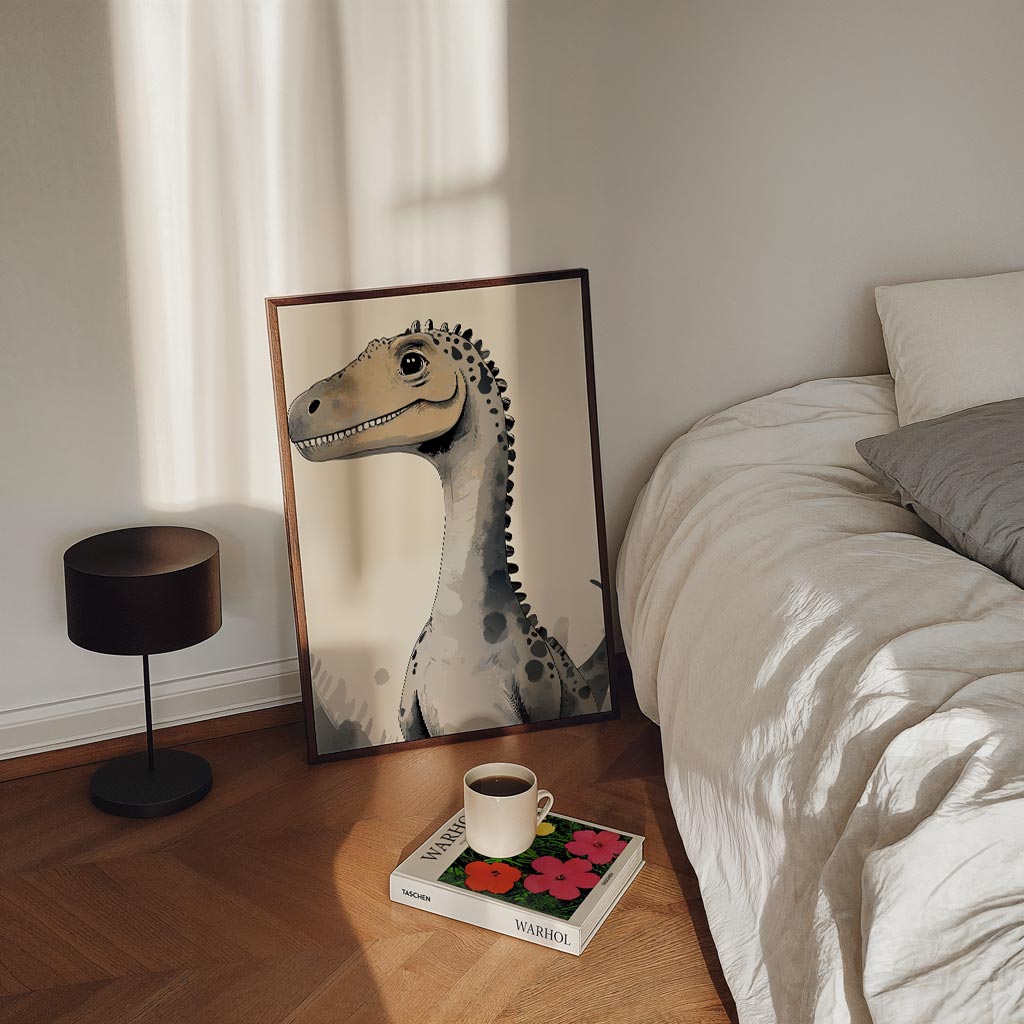 Schattige Dinosaur Poster