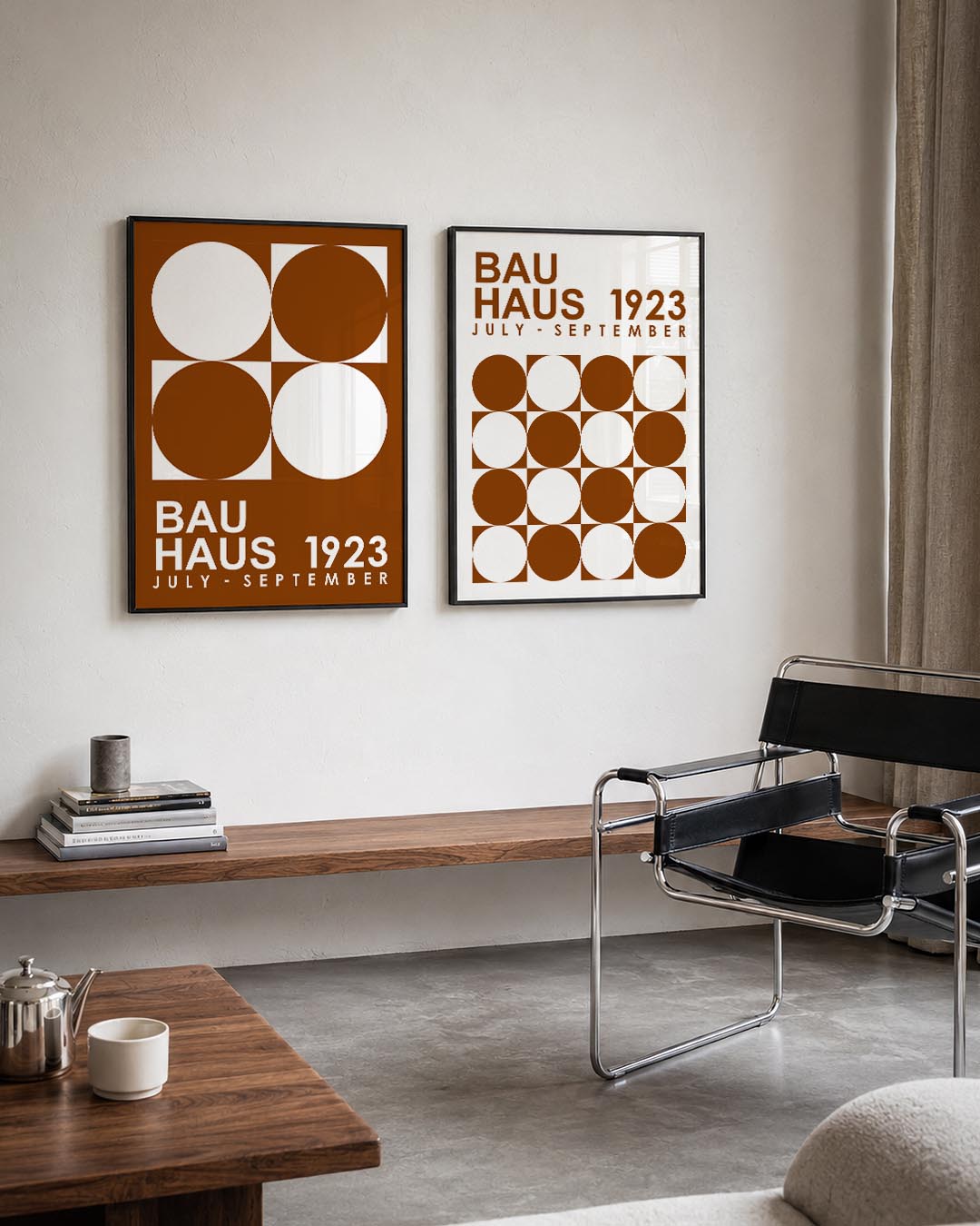 Cirkel en vierkant Posterset