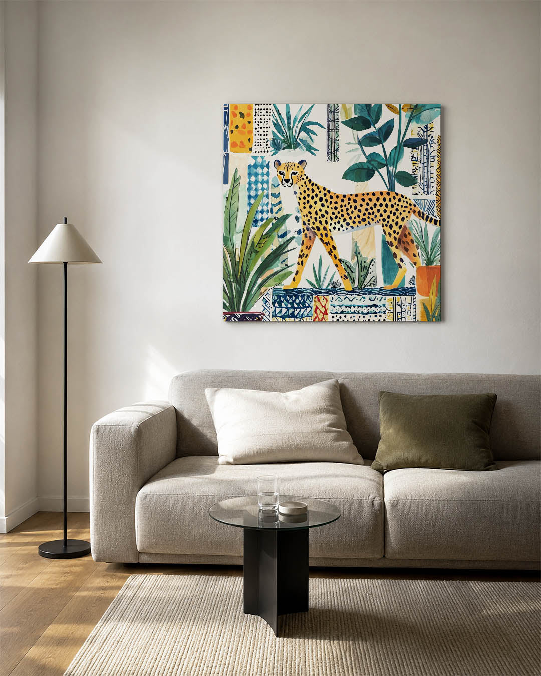 Dierlijke patronen Kunstwerk