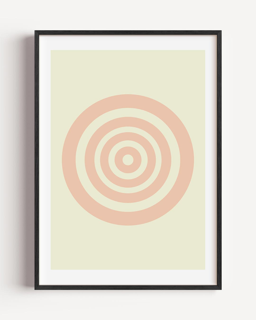 Rustgevende Cirkel Poster-WallArtistic