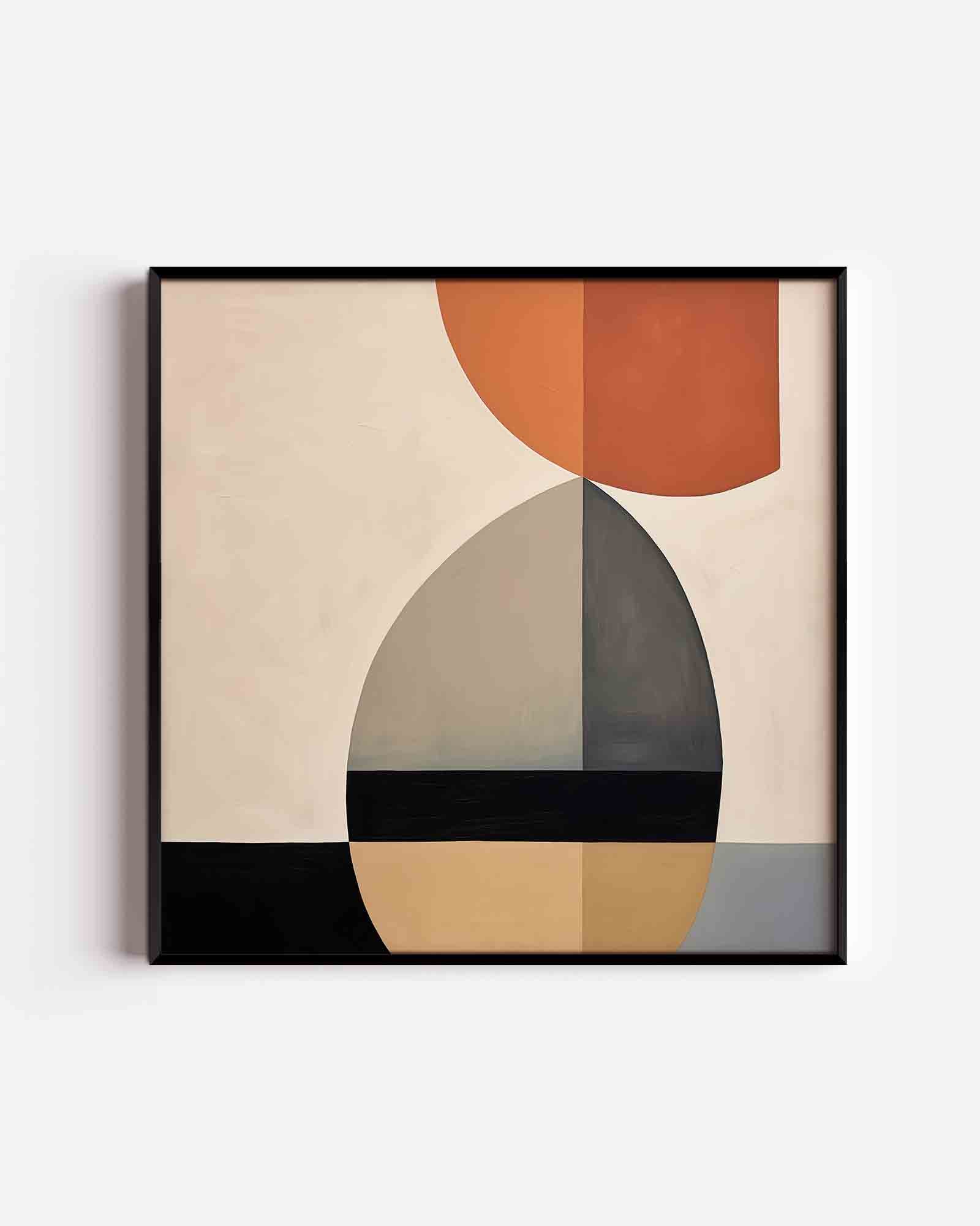 Abstracte vormen Poster