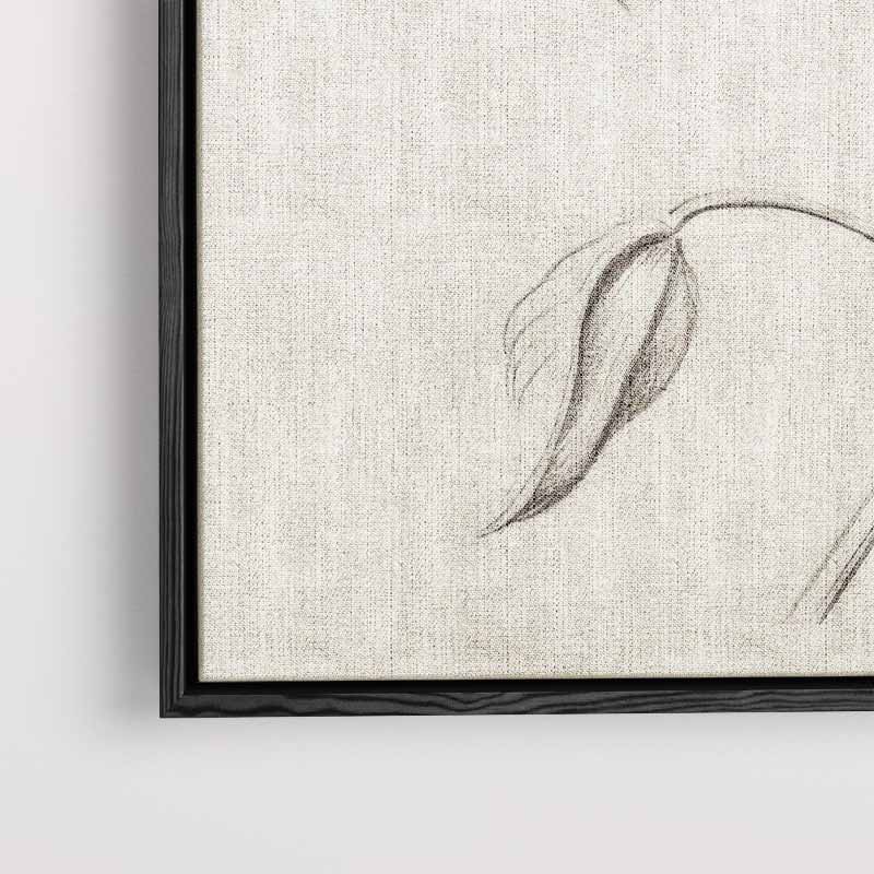 Subtiele Bloemenpracht Kunstwerk-canvas-dibond-plexiglas-wanddecoratie-WallArtistic